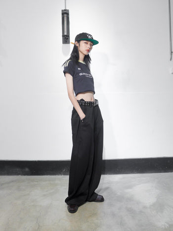 “MADE 𝗚𝘂𝗯𝗮𝗻 " 美式 條紋 撞色 修身 原創 短板 240G 上衣