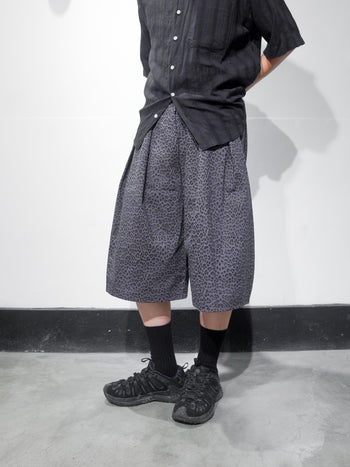 韓國 小眾 豹紋 百慕達 短褲