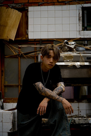 WBI 25SS EXO-判 / WBI&nbsp; E.X.O Rogue Mark TEE EXO-01