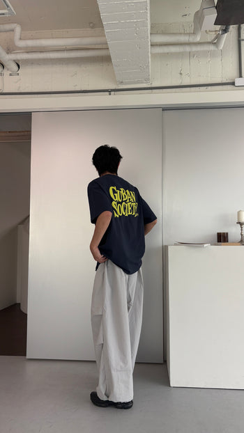 "MADE 𝗚𝘂𝗯𝗮𝗻 " GUBAN Society 發泡 印花 寬鬆 美式 上衣