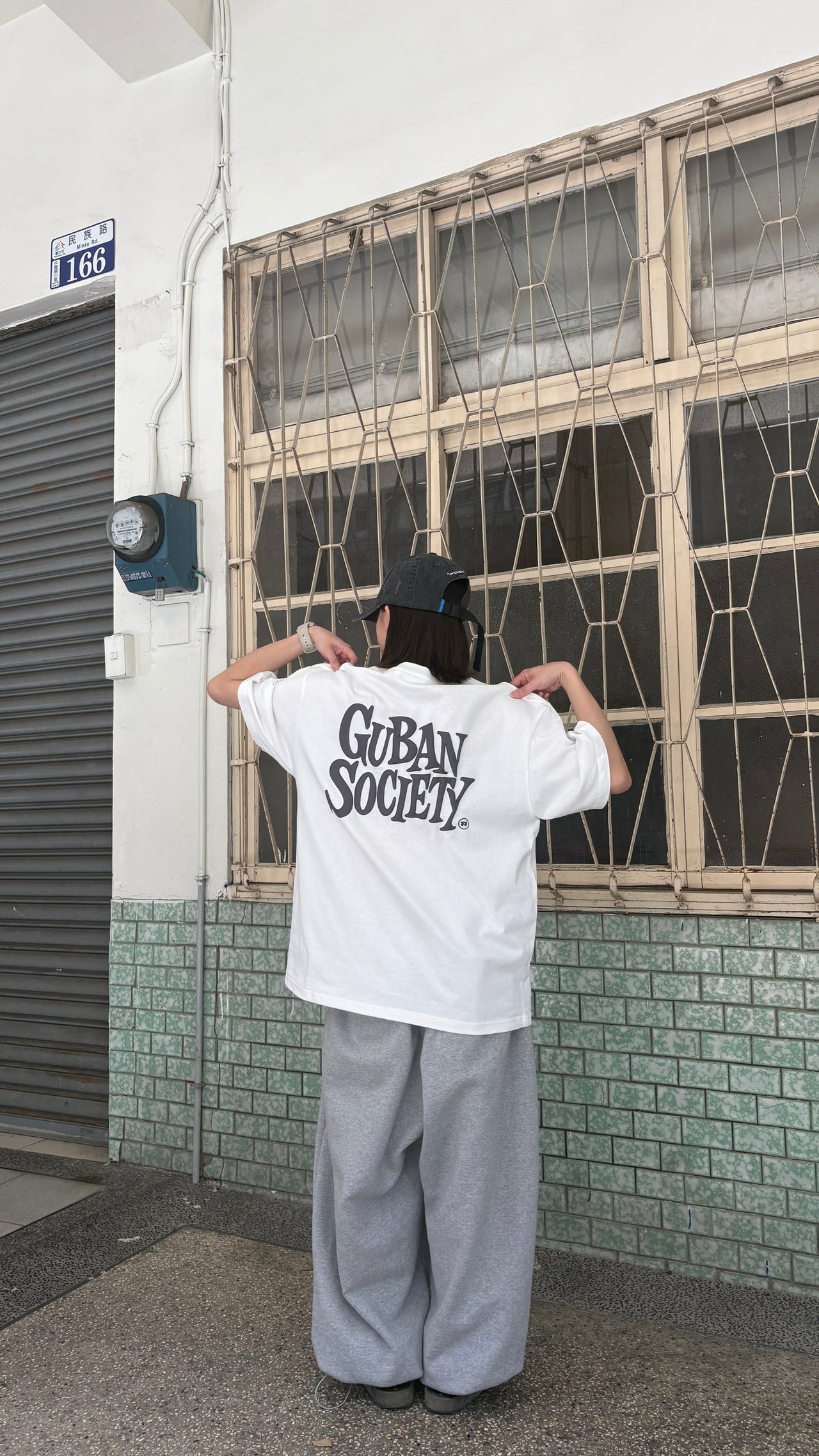 "MADE 𝗚𝘂𝗯𝗮𝗻 " GUBAN Society 發泡 印花 寬鬆 美式 上衣