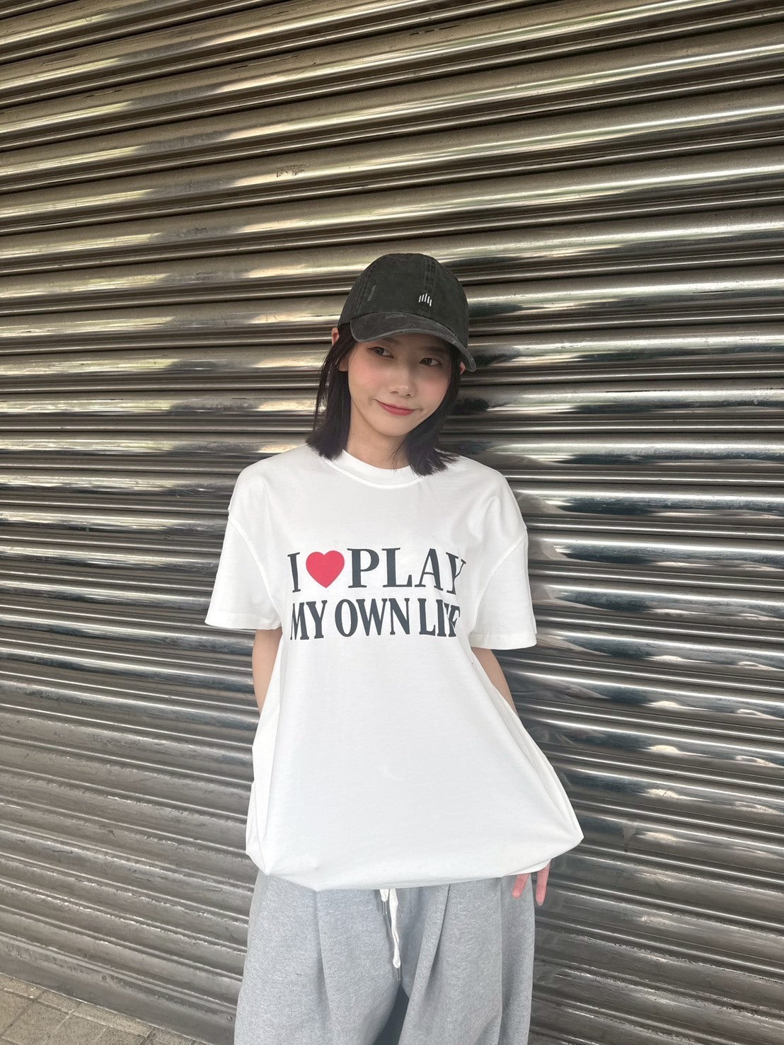 "MADE 𝗚𝘂𝗯𝗮𝗻 " 字母 印花 標語  BOXY 寬短 上衣