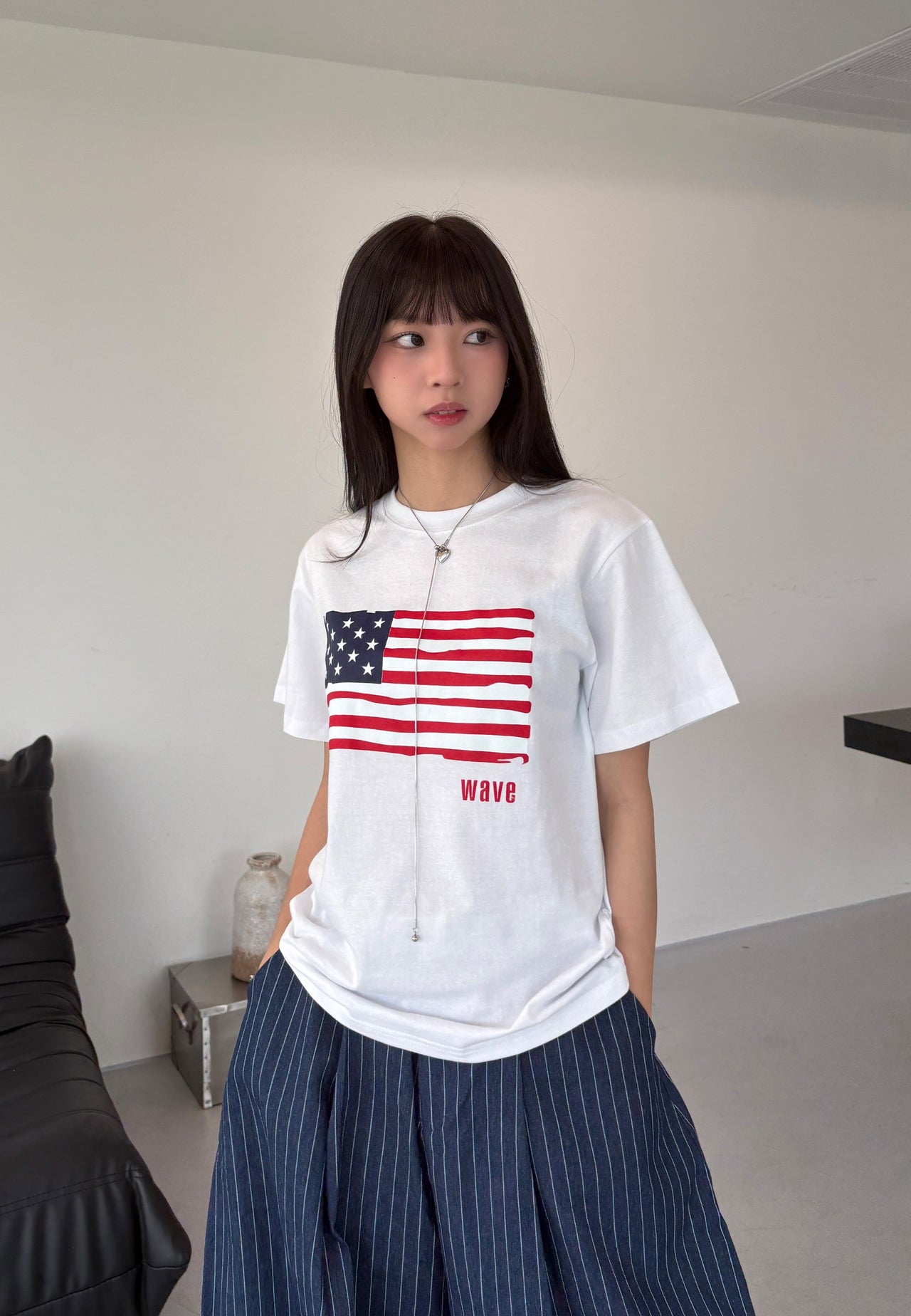 美國 國旗 印花 愛國 休閒 上衣