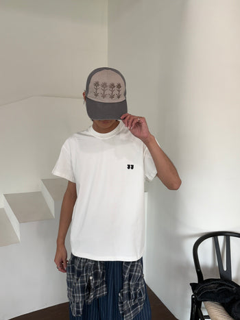 “MADE 𝗚𝘂𝗯𝗮𝗻 " BOXY 寬短 刺繡 美式 素色 上衣