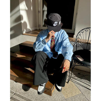 2D2idiots.label 條紋帽 藥盒帽 棒球帽 復古 美式 小眾品牌