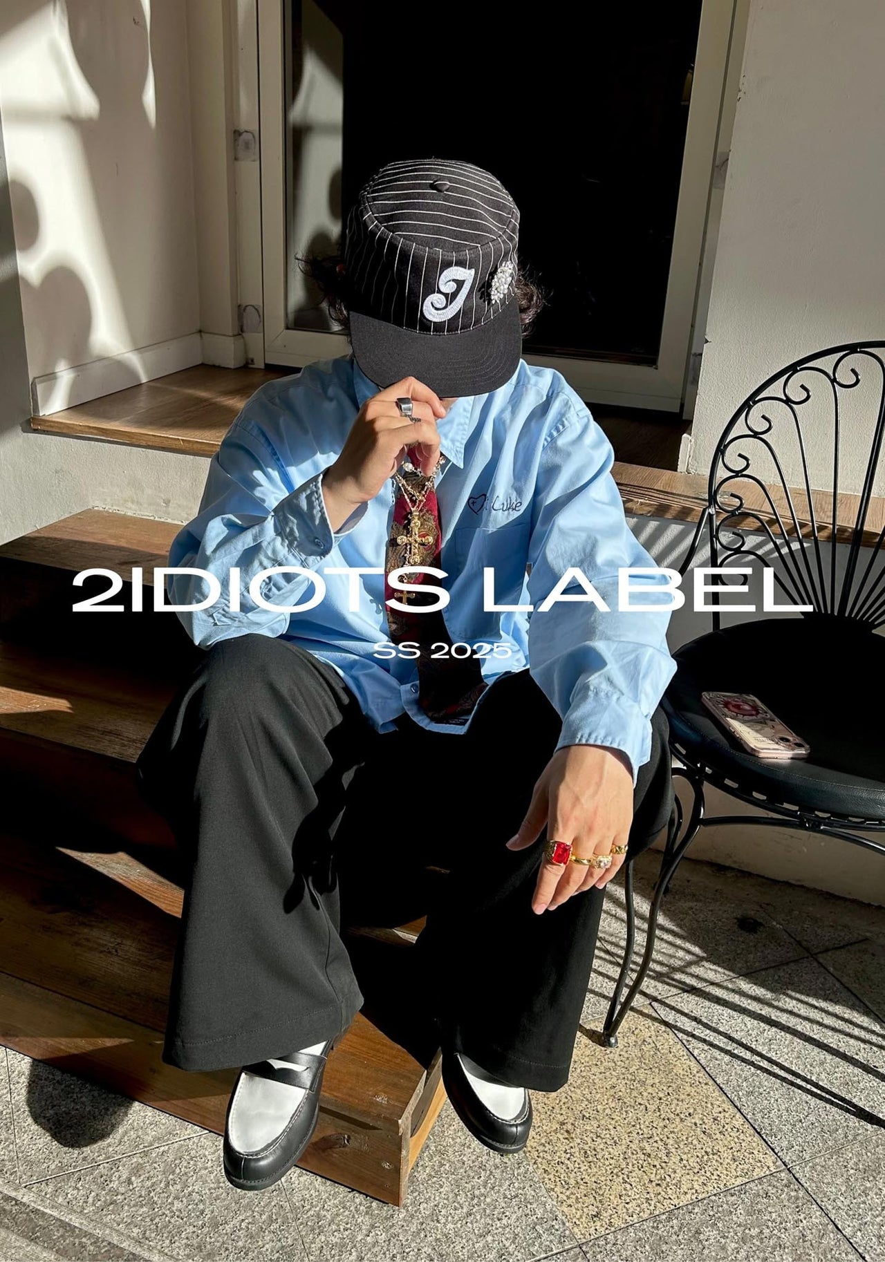 2D2idiots.label 條紋帽 藥盒帽 棒球帽 復古 美式 小眾品牌