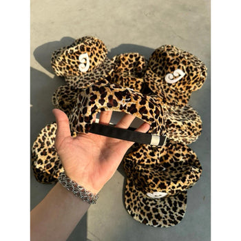 2D2idiots.label 豹紋帽 藥盒帽 棒球帽 復古 美式 小眾品牌