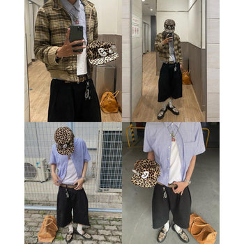 2D2idiots.label 豹紋帽 藥盒帽 棒球帽 復古 美式 小眾品牌