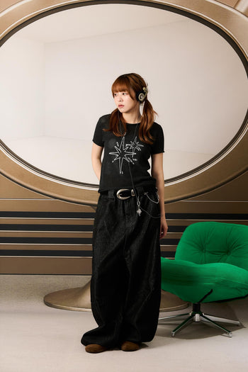 WBI 25SS Observation Unit-SG-03 / 快速出貨 針織 女裝 短板 上衣