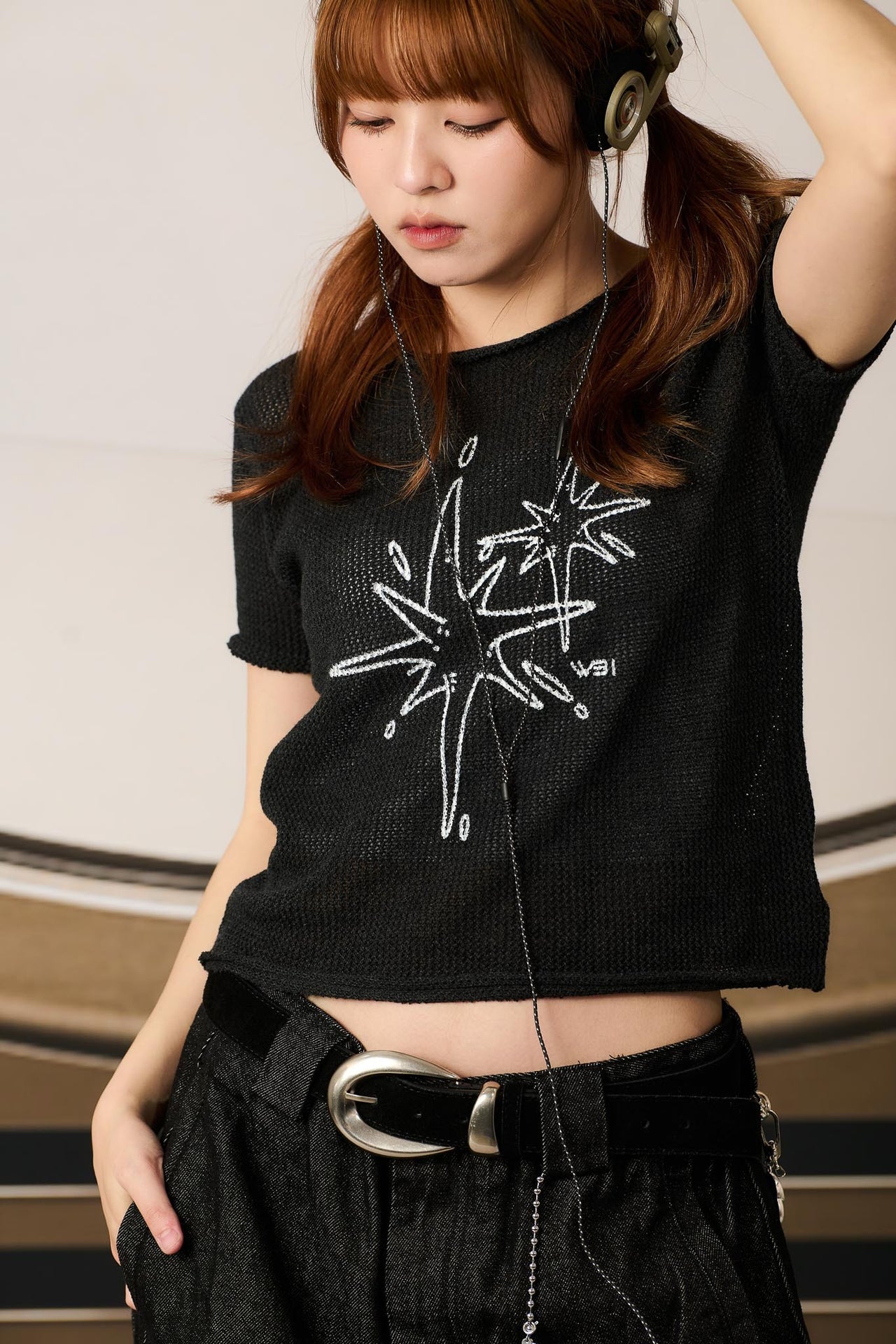 WBI 25SS Observation Unit-SG-03 / 快速出貨 針織 女裝 短板 上衣