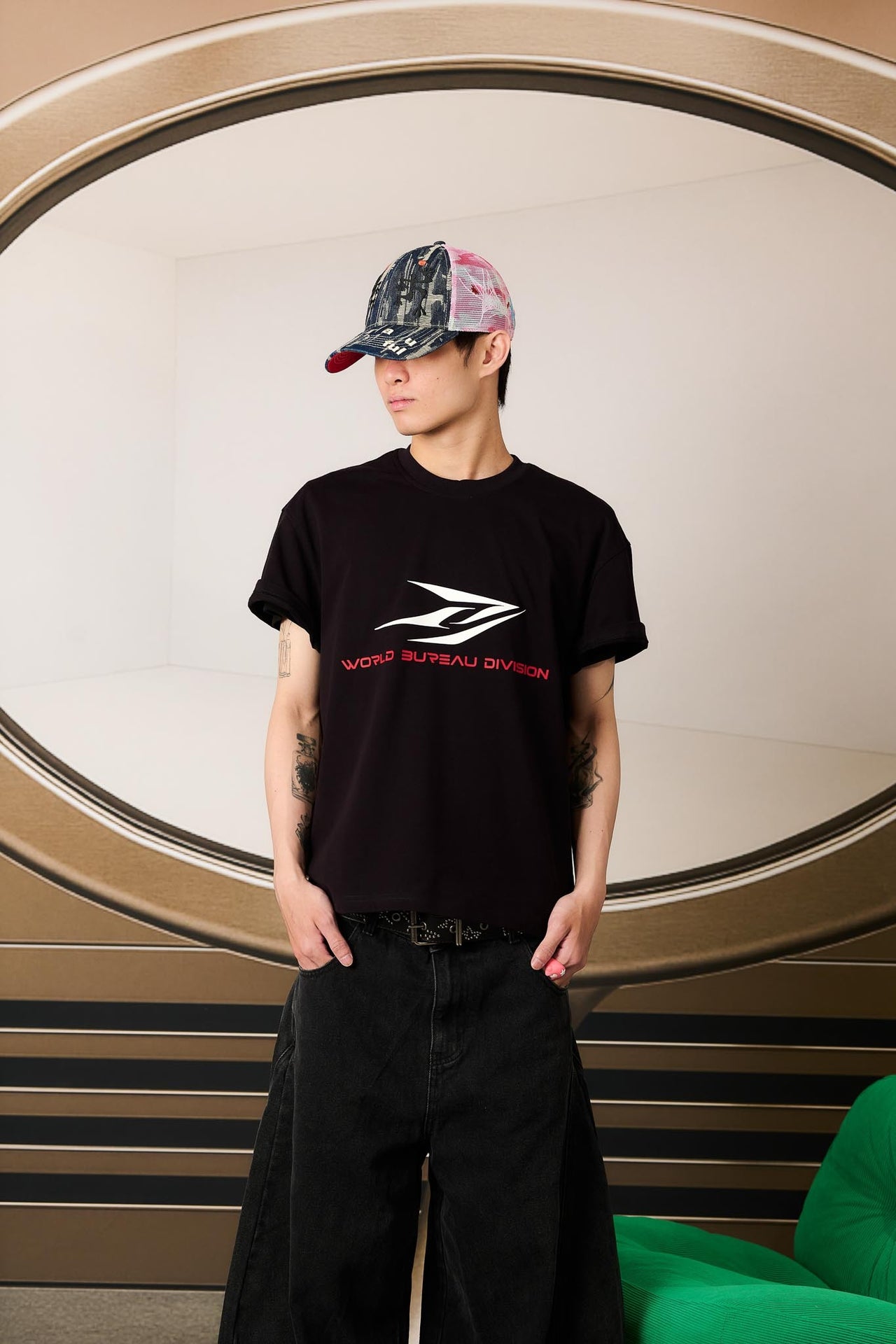 WBI 25SS Order Sentinel-WB-05 / 快速出貨 Boxy 立體滴膠 300G 美式 短袖