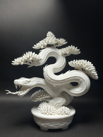 朽根造 - AC-K162 黑·盆系列｜蛇·繞折