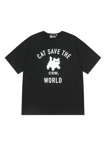 CSW - MYOW SIGNATURE ART WORK HALF T UNISEX T-C1001