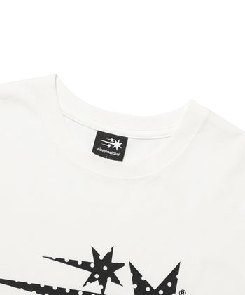 NICEGHOSTCLUB -  dot symbol tee [白色] T-N1056