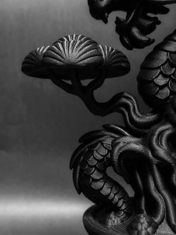 朽根造 - AC-K161 黑·盆系列｜龍·延