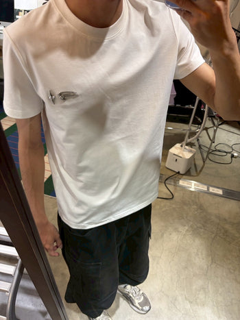 E’TREALOUEST 25SS Tight Fit Tee 短版 白色 短袖