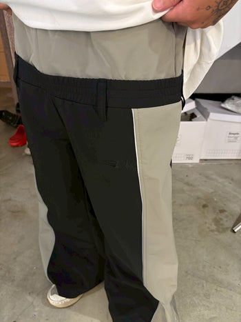 E’TREALOUEST 25SS NylonCargo Pants 雙腰 尼龍 拼接 長褲