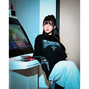 SIMON PUNK Project-SS25-MS01 數碼方塊 LOGO 小高領 TEE