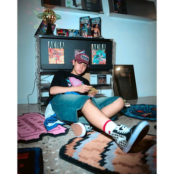 SIMON PUNK Project-SS25-T03 數位 愛心 雲朵 OS TEE