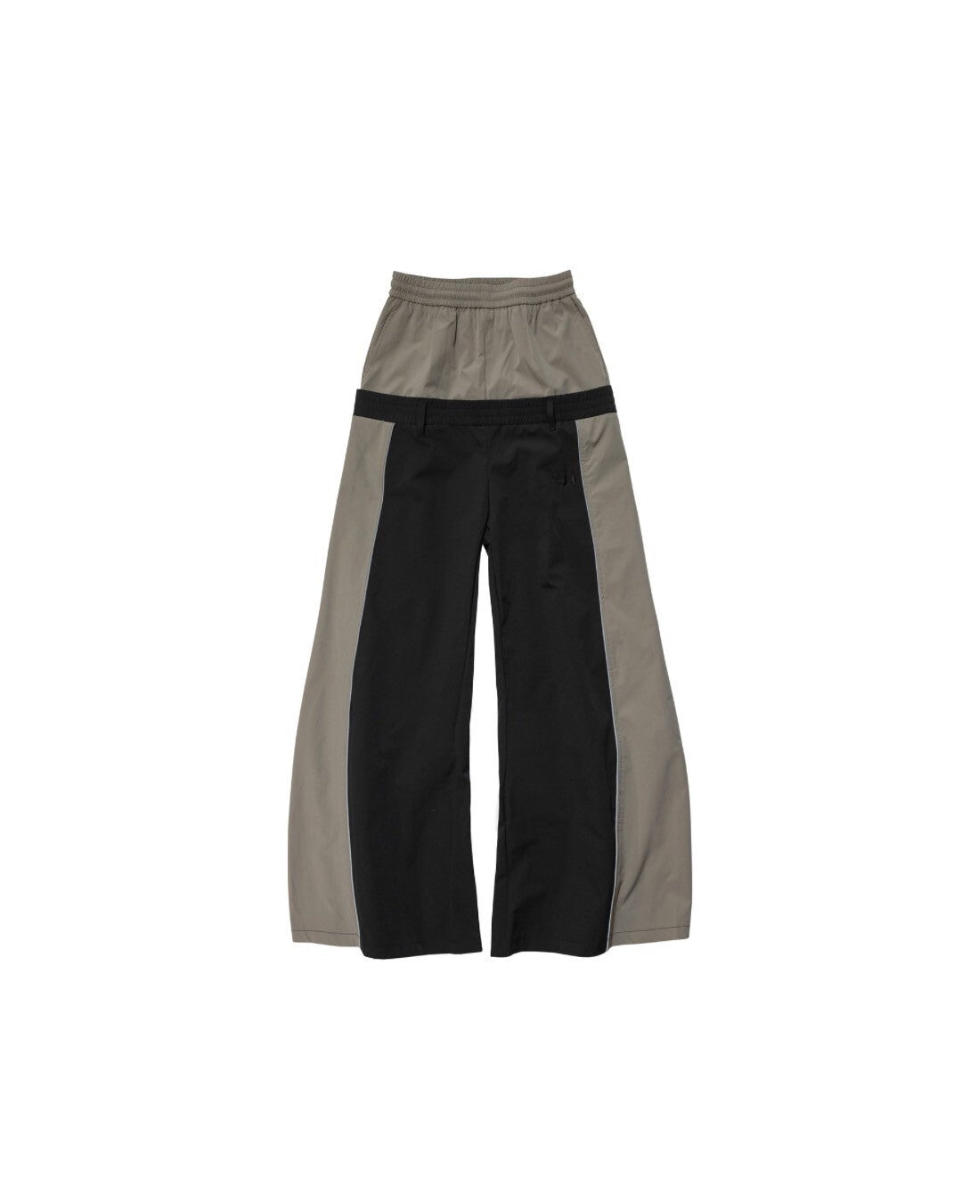 E’TREALOUEST 25SS NylonCargo Pants 雙腰 尼龍 拼接 長褲