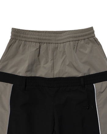 E’TREALOUEST 25SS NylonCargo Pants 雙腰 尼龍 拼接 長褲