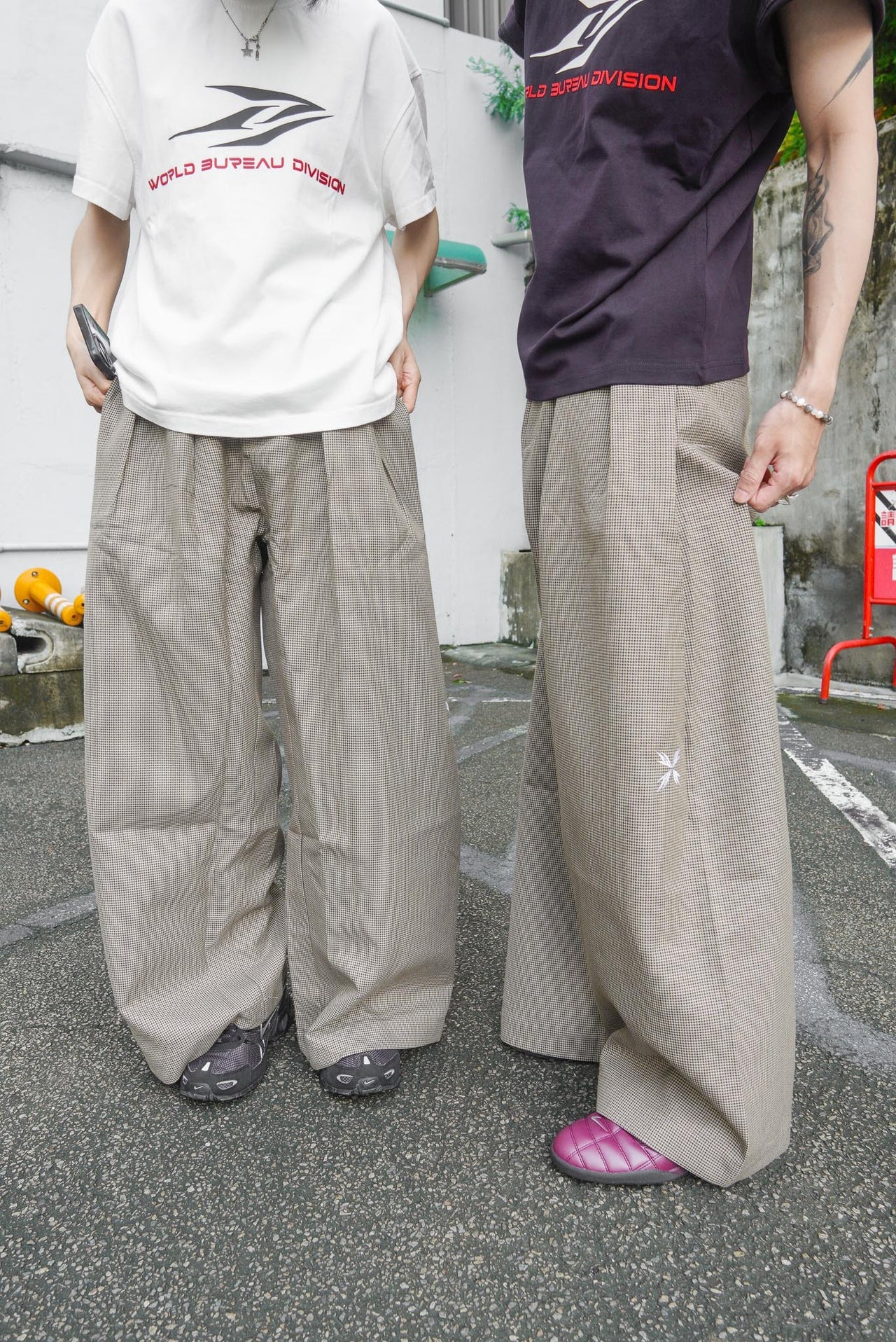 WBI 25SS Houndstooth-HP-01 / WBI Houndstooth Dress Pants