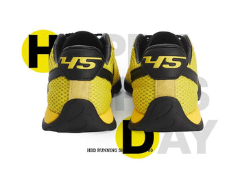 WeFlower HBDxS45 流電黃 復古 運動  網面 德訓鞋