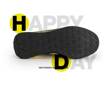 WeFlower HBDxS45 流電黃 復古 運動  網面 德訓鞋