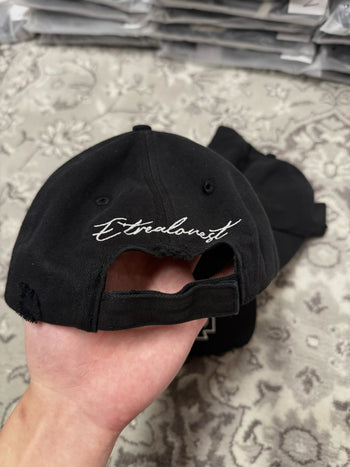 E’TREALOUEST 25SS  Logo-Man short Cap 破壞 短帽簷 棒球帽