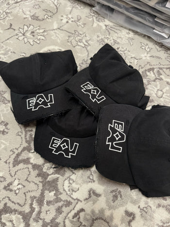 E’TREALOUEST 25SS  Logo-Man short Cap 破壞 短帽簷 棒球帽