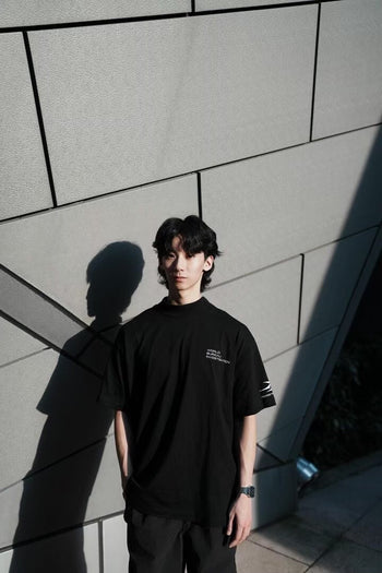 WBI 24SS WB-03 / WBI Slogan LOGO basic short-Tee