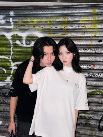 WBI 24SS WB-03 / WBI Slogan LOGO basic short-Tee