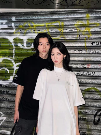 WBI 24SS WB-03 / WBI Slogan LOGO basic short-Tee