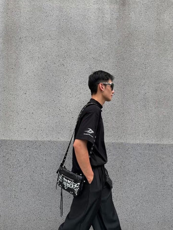 WBI 24SS WB-03 / WBI Slogan LOGO basic short-Tee