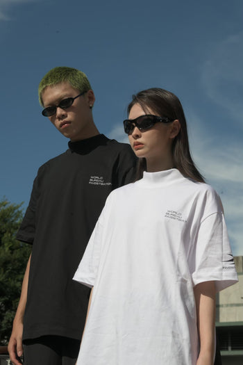 WBI 24SS WB-03 / WBI Slogan LOGO basic short-Tee