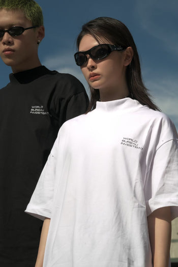 WBI 24SS WB-03 / WBI Slogan LOGO basic short-Tee