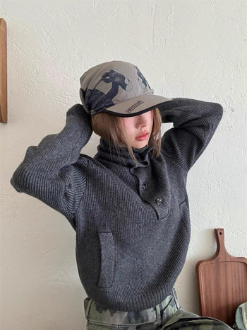 個性 惡龍 塗鴉 速乾 頭巾帽