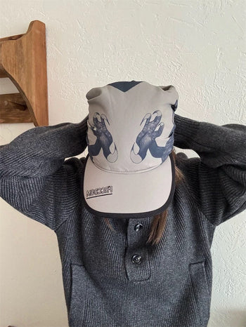 個性 惡龍 塗鴉 速乾 頭巾帽