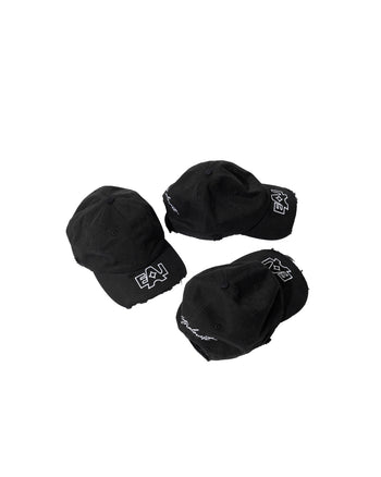 E’TREALOUEST 25SS  Logo-Man short Cap 破壞 短帽簷 棒球帽