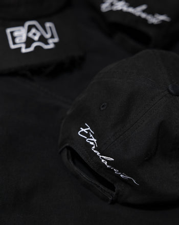 E’TREALOUEST 25SS  Logo-Man short Cap 破壞 短帽簷 棒球帽