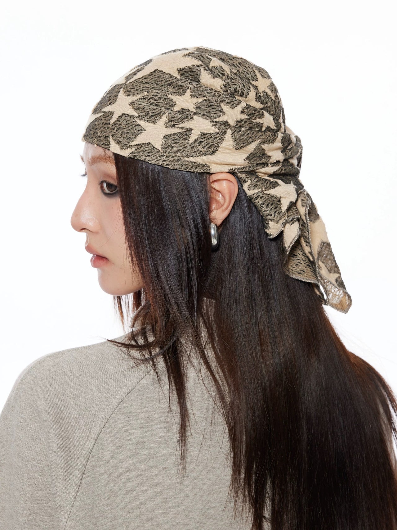 幸運星星百搭四季三角巾 頭巾