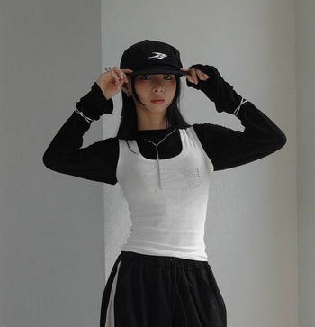 “MADE 𝗚𝘂𝗯𝗮𝗻 " 可愛 日常 翅膀 無袖 背心