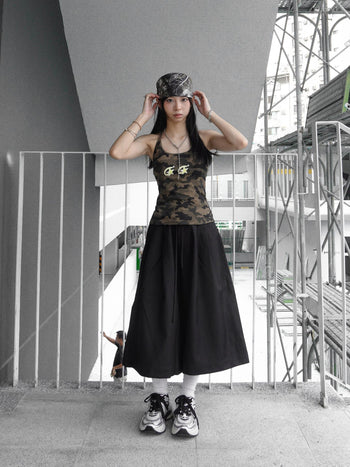 “MADE 𝗚𝘂𝗯𝗮𝗻 " 小眾 酷辣 迷彩 星星 無袖 背心