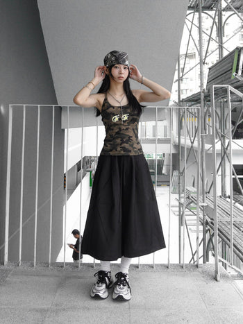 “MADE 𝗚𝘂𝗯𝗮𝗻 " 小眾 酷辣 迷彩 星星 無袖 背心