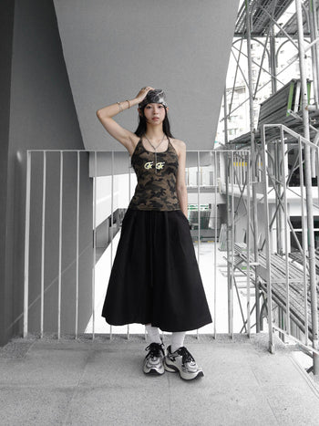 “MADE 𝗚𝘂𝗯𝗮𝗻 " 小眾 酷辣 迷彩 星星 無袖 背心