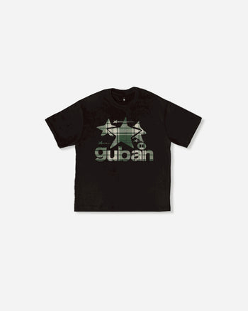 “MADE 𝗚𝘂𝗯𝗮𝗻 " 原創 GUBAN 星星 街舞 260G 印花 短袖 T恤