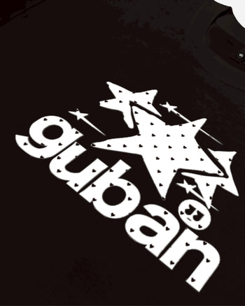 “MADE 𝗚𝘂𝗯𝗮𝗻 " 原創 GUBAN 星星 街舞 260G 印花 短袖 T恤