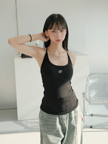 “MADE 𝗚𝘂𝗯𝗮𝗻 " 原創 自帶胸墊 吊帶 休閒 街舞 瑜伽 背心