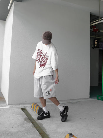 “MADE 𝗚𝘂𝗯𝗮𝗻 " 寬鬆 鬆緊 百慕達 日常 星星 棉褲 短褲