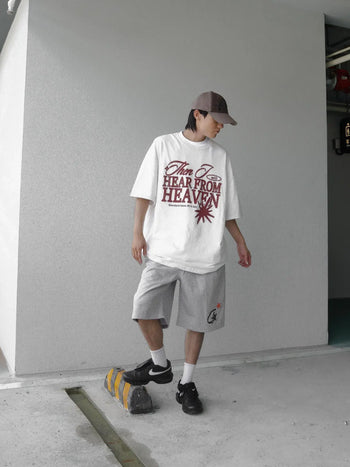 “MADE 𝗚𝘂𝗯𝗮𝗻 " 寬鬆 鬆緊 百慕達 日常 星星 棉褲 短褲